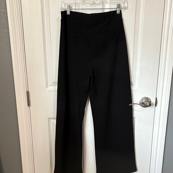 Betabrand Elegant Black Wide-Leg Pants - Picture 5 of 13